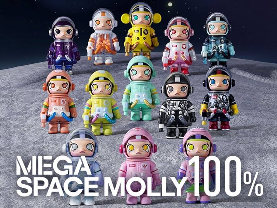 Amazon.co.jp: POPMART MEGA SPACE MOLLY SUPER SECRET : おもちゃ